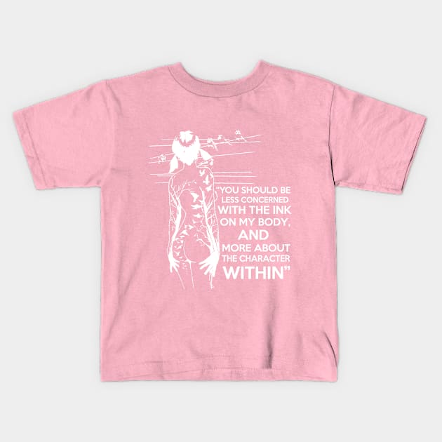 Tattooed Girl! Kids T-Shirt by Affiliate_best_selling_shirts